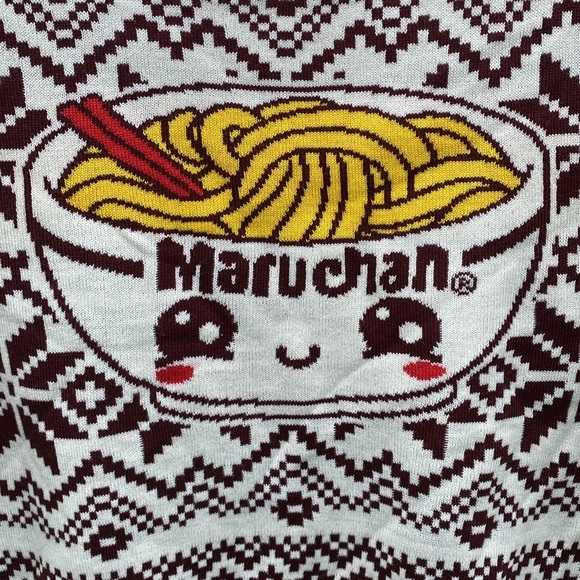 Maruchan Girls Graphic Crew Neck Sweater Size 10-12 - Picture 4 of 6